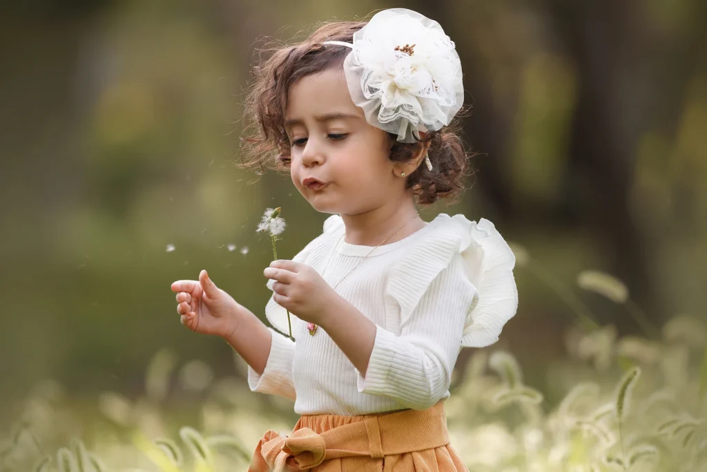 نمونه عکس زمان مناسب در عکاسی کودک