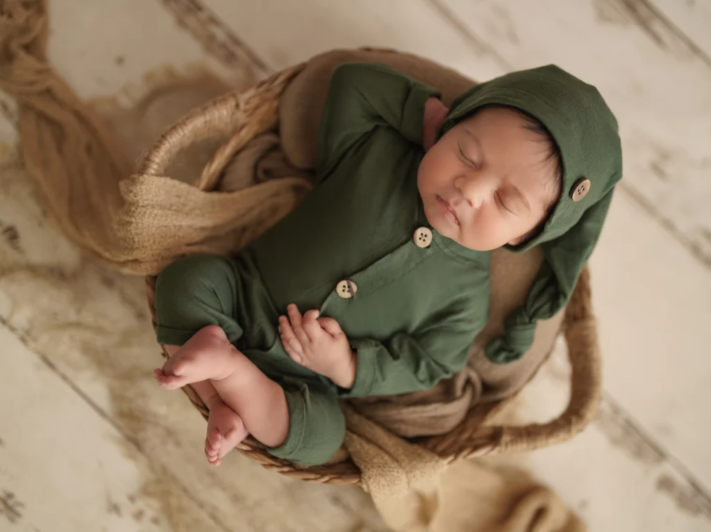 ژست عکاسی نوزاد